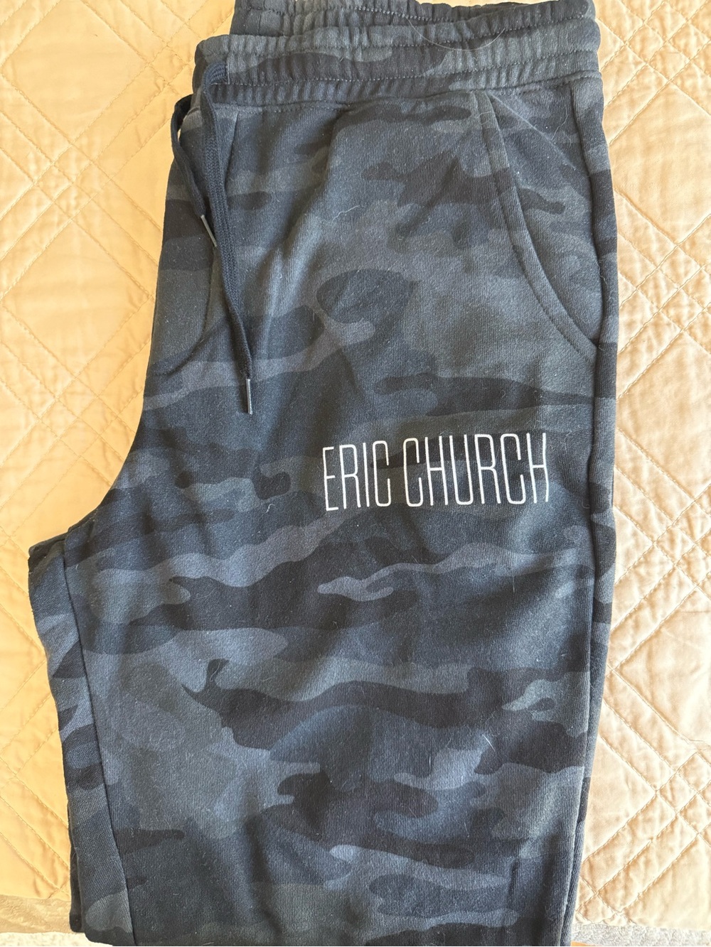 Eric Church Black/Grey Camo Jogger Pants